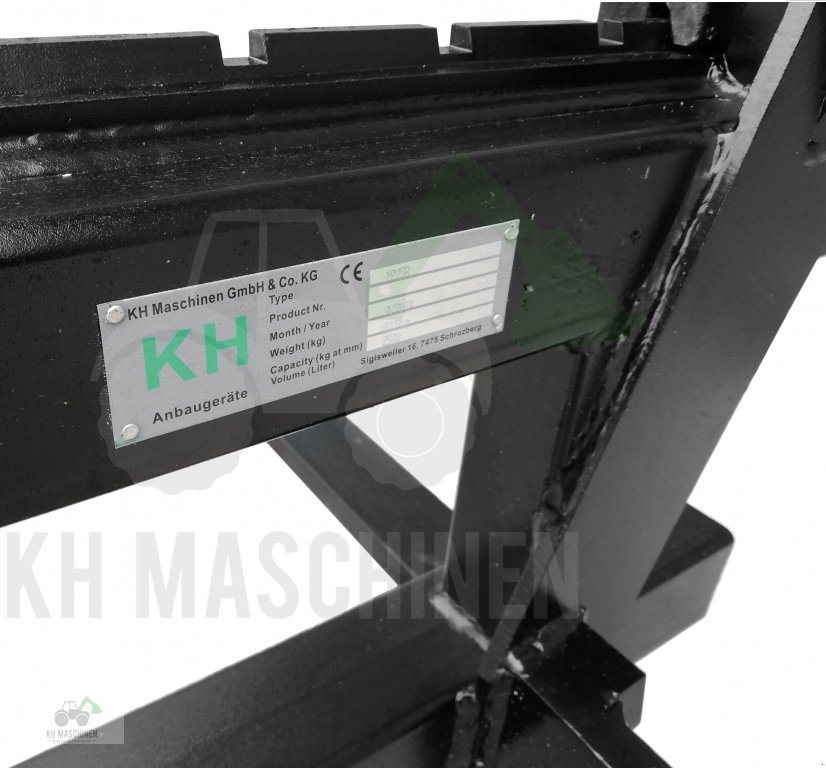 Palettengabel of the type KH Palettengabel Euroaufnahme 1600kg | Frontlader | NEU, Neumaschine in Schrozberg (Picture 4)